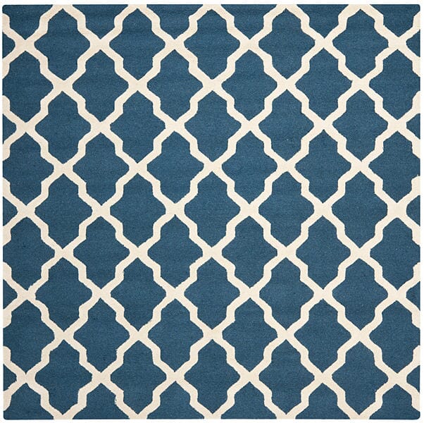 Safavieh Cambridge Cam121G Navy Blue / Ivory Rugs.