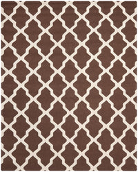 Safavieh Cambridge Cam121H Dark Brown / Ivory Geometric Area Rug