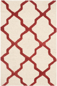 Safavieh Cambridge Cam121I Ivory / Rust Geometric Area Rug