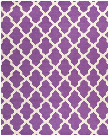 Safavieh Cambridge Cam121K Purple / Ivory Geometric Area Rug