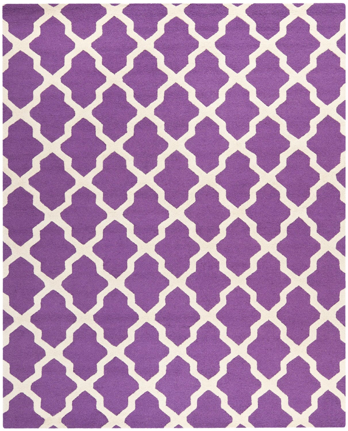 Safavieh Cambridge Cam121K Purple / Ivory Geometric Area Rug