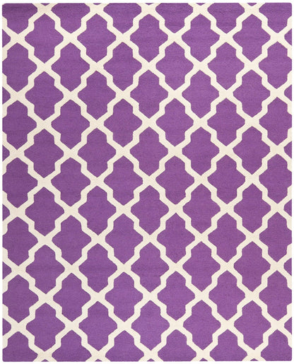 Safavieh Cambridge Cam121K Purple / Ivory Geometric Area Rug