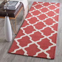 Safavieh Cambridge Cam121L Rust / Ivory Geometric Area Rug