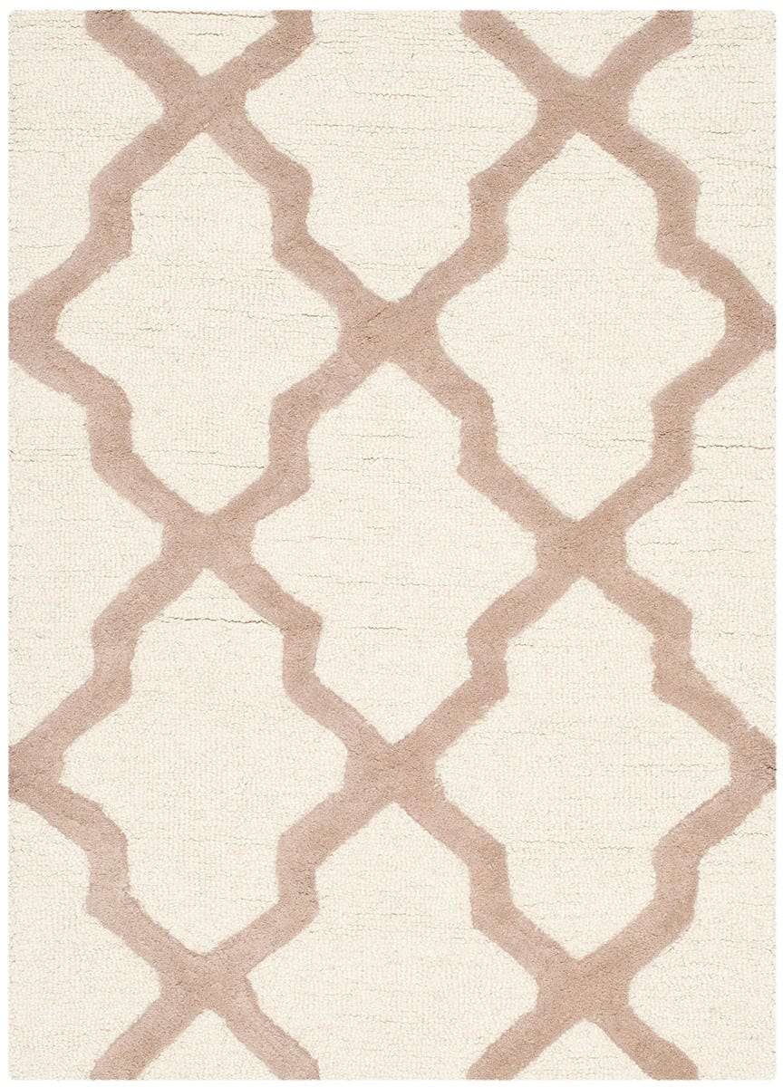 Safavieh Cambridge Cam121P Ivory / Beige Geometric Area Rug