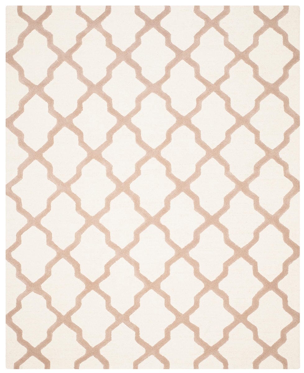 Safavieh Cambridge Cam121P Ivory / Beige Geometric Area Rug