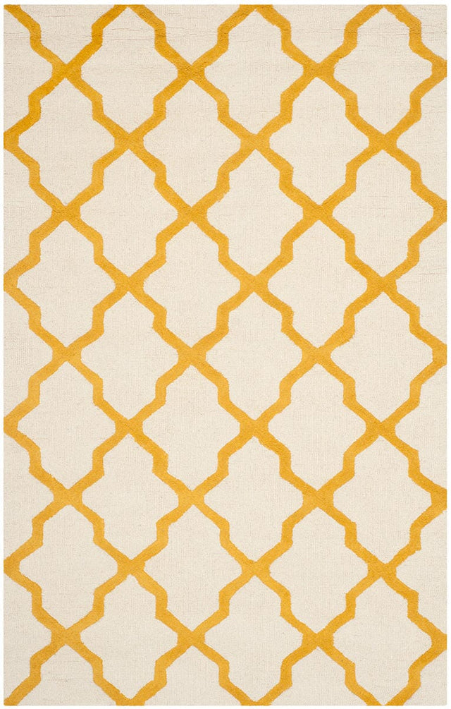 Safavieh Cambridge Cam121U Ivory / Gold Rugs.