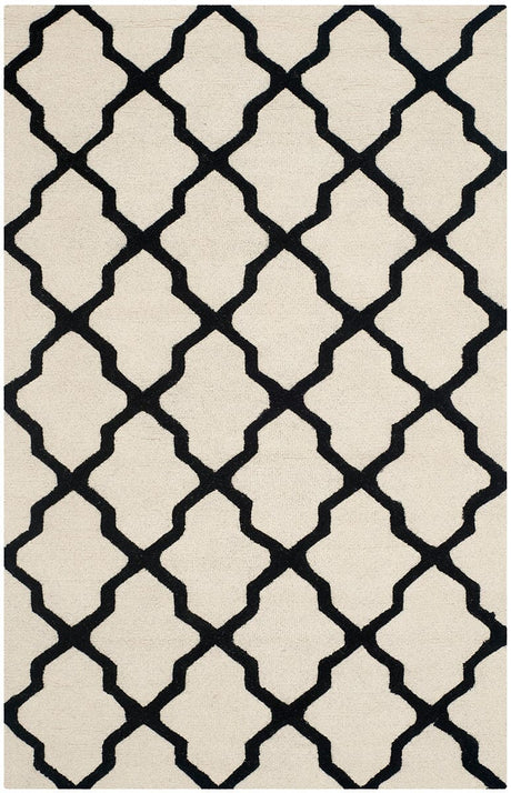 Safavieh Cambridge Cam121W Ivory / Black Rugs.