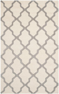 Safavieh Cambridge Cam121Y Ivory / Silver Geometric Area Rug