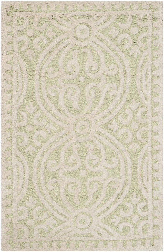 Safavieh Cambridge Cam123B Light Green / Ivory Rugs.