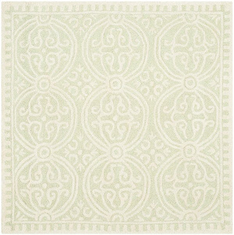 Safavieh Cambridge Cam123B Light Green / Ivory Rugs.