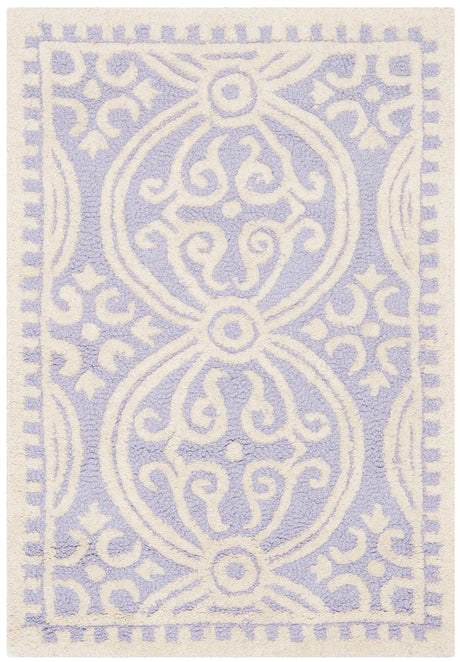 Safavieh Cambridge Cam123C Lavander / Ivory Rugs.