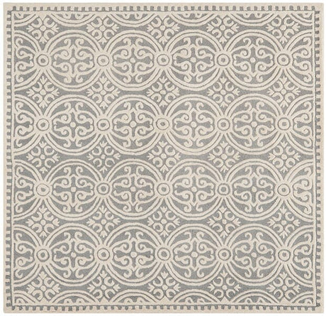 Safavieh Cambridge Cam123D Silver / Ivory Rugs.