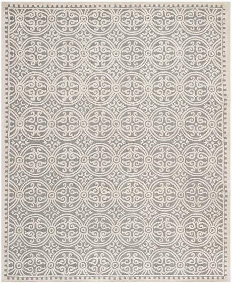 Safavieh Cambridge Cam123D Silver / Ivory Rugs.