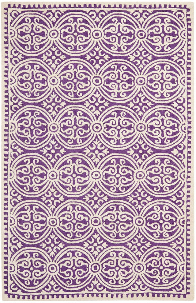 Safavieh Cambridge Cam123K Purple / Ivory Rugs.