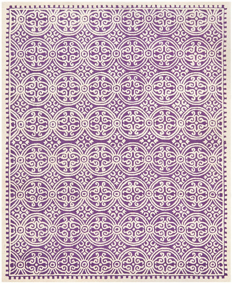 Safavieh Cambridge Cam123K Purple / Ivory Rugs.