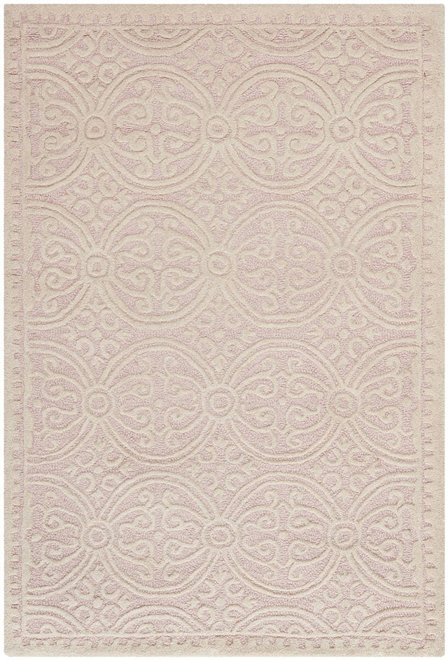 Safavieh Cambridge Cam123M Light Pink / Ivory Rugs.