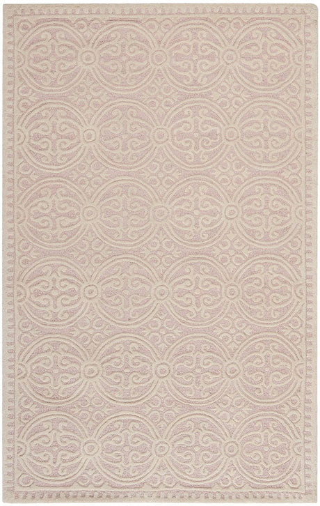 Safavieh Cambridge Cam123M Light Pink / Ivory Rugs.