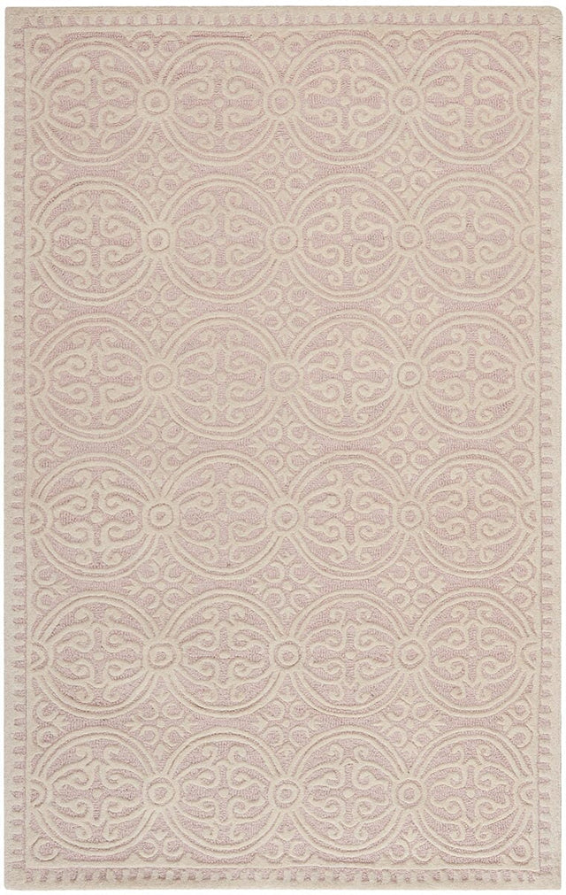 Safavieh Cambridge Cam123M Light Pink / Ivory Rugs.