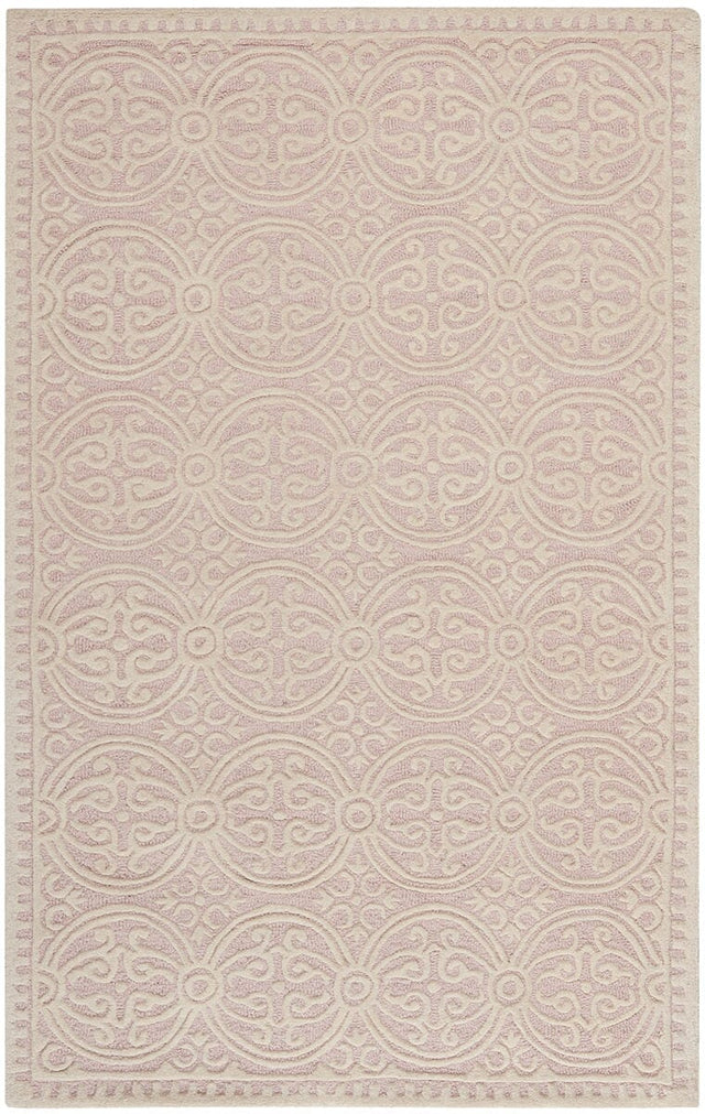 Safavieh Cambridge Cam123M Light Pink / Ivory Rugs.