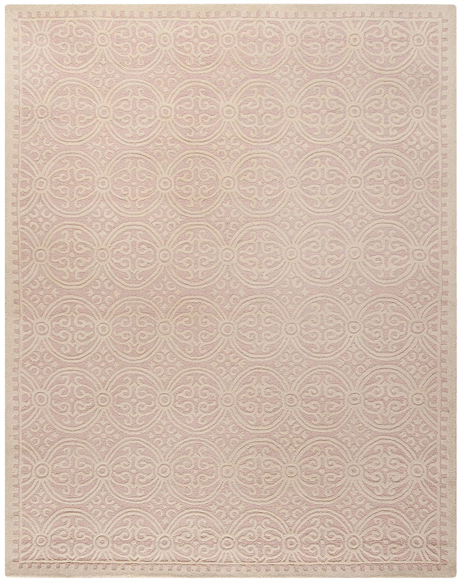 Safavieh Cambridge Cam123M Light Pink / Ivory Damask Area Rug