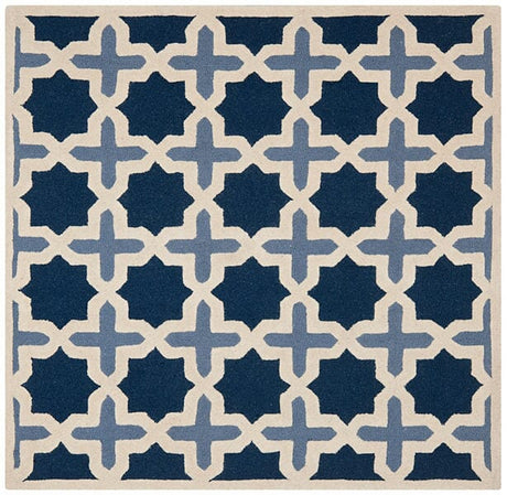 Safavieh Cambridge Cam127A Light Blue / Ivory Rugs.