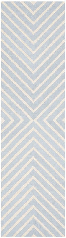 Safavieh Cambridge Cam129A Light Blue / Ivory Rugs.