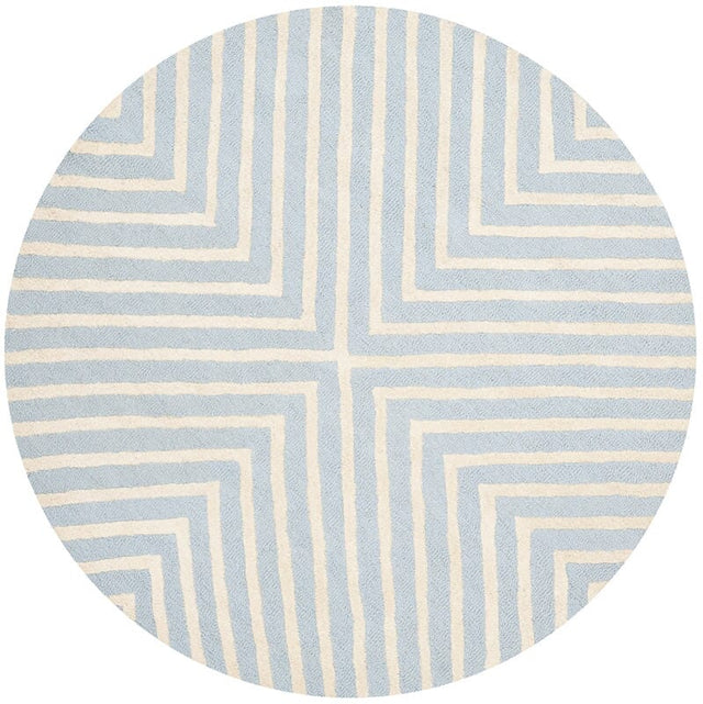 Safavieh Cambridge Cam129A Light Blue / Ivory Rugs.