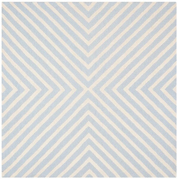 Safavieh Cambridge Cam129A Light Blue / Ivory Rugs.