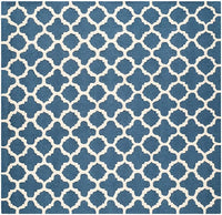 Safavieh Cambridge Cam130G Navy / Ivory Geometric Area Rug