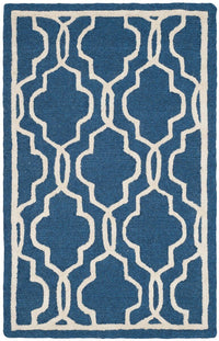 Safavieh Cambridge Cam131G Navy / Ivory Geometric Area Rug