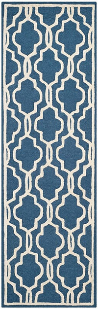 Safavieh Cambridge Cam131G Navy / Ivory Geometric Area Rug