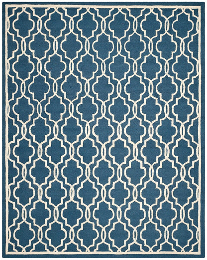 Safavieh Cambridge Cam131G Navy / Ivory Geometric Area Rug