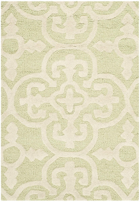 Safavieh Cambridge Cam133B Light Green / Ivory Rugs.