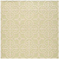 Safavieh Cambridge Cam133B Light Green / Ivory Damask Area Rug