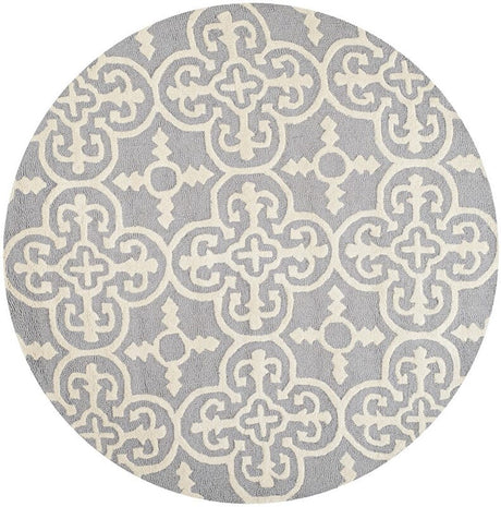 Safavieh Cambridge Cam133D Silver / Ivory Rugs.