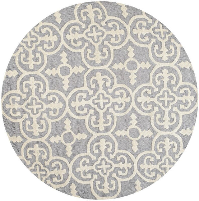 Safavieh Cambridge Cam133D Silver / Ivory Rugs.