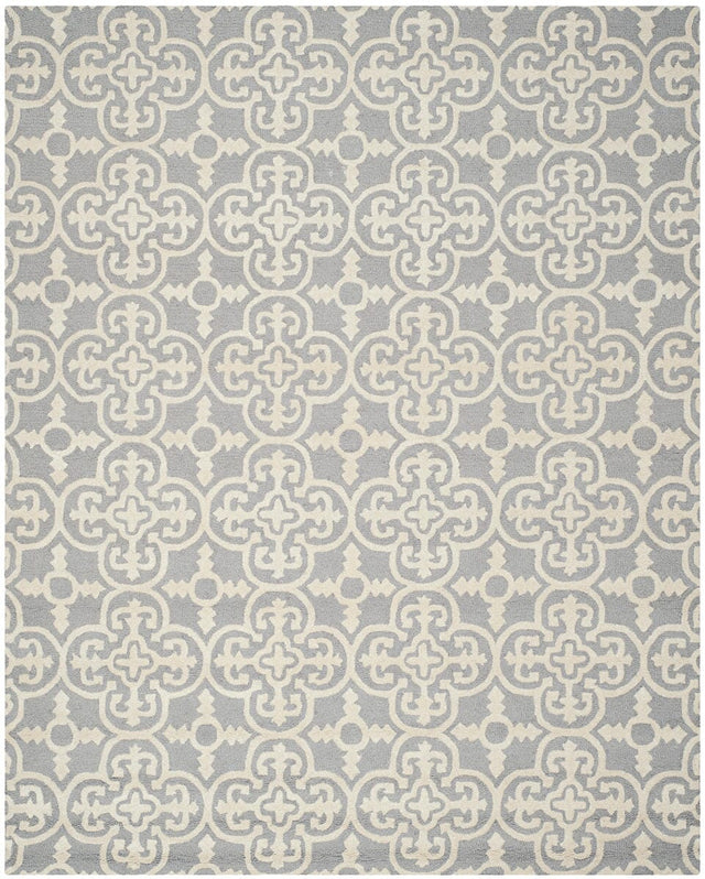 Safavieh Cambridge Cam133D Silver / Ivory Rugs.