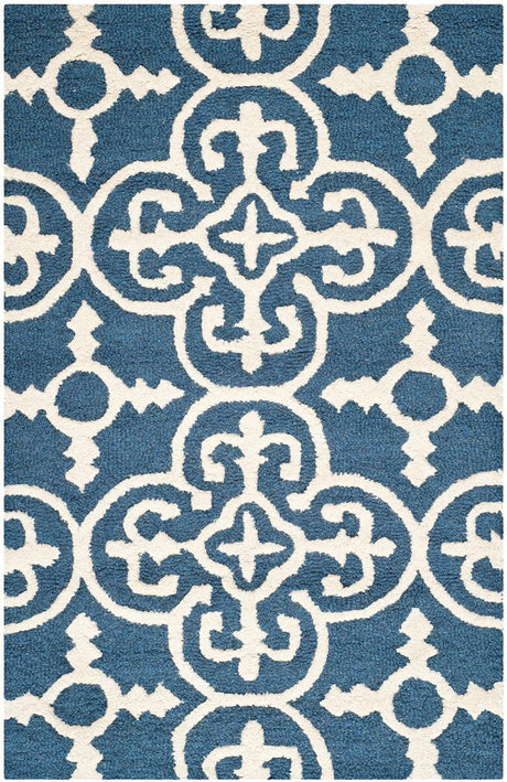 Safavieh Cambridge Cam133G Navy / Ivory Rugs.