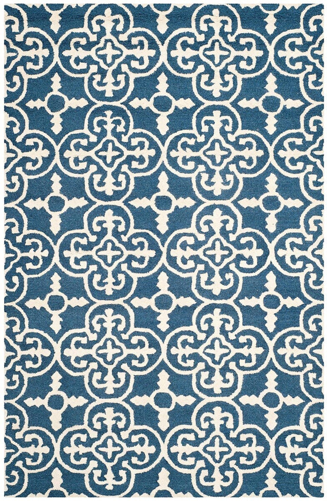 Safavieh Cambridge Cam133G Navy / Ivory Rugs.