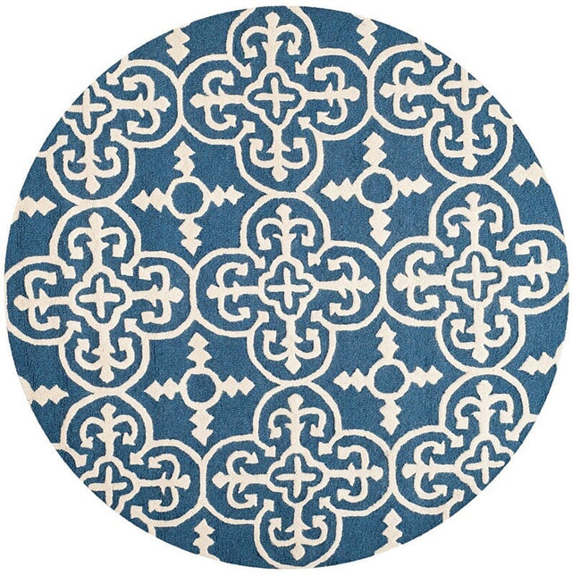 Safavieh Cambridge Cam133G Navy / Ivory Rugs.