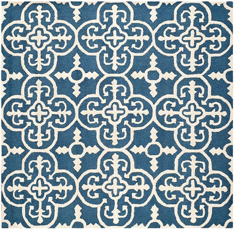 Safavieh Cambridge Cam133G Navy / Ivory Rugs.