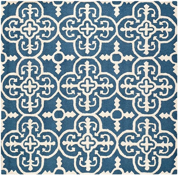 Safavieh Cambridge Cam133G Navy / Ivory Rugs.