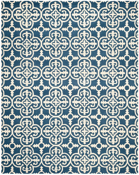 Safavieh Cambridge Cam133G Navy / Ivory Rugs.