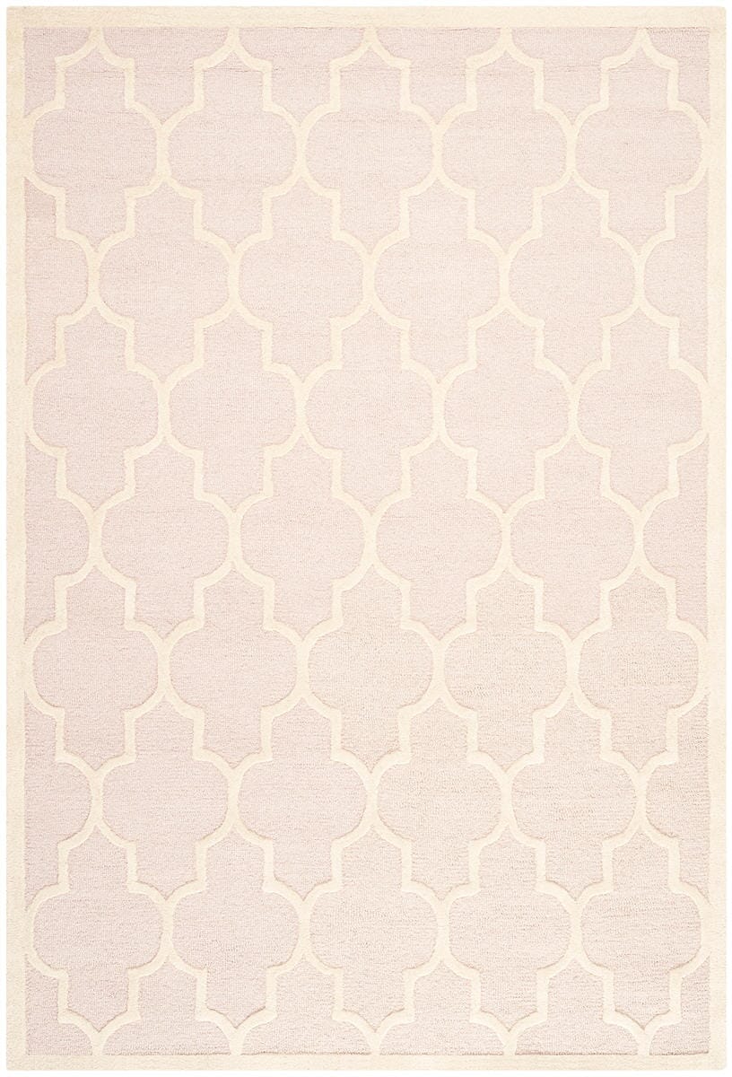 Safavieh Cambridge Cam134M Light Pink / Ivory Geometric Area Rug