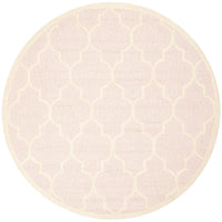 Safavieh Cambridge Cam134M Light Pink / Ivory Geometric Area Rug