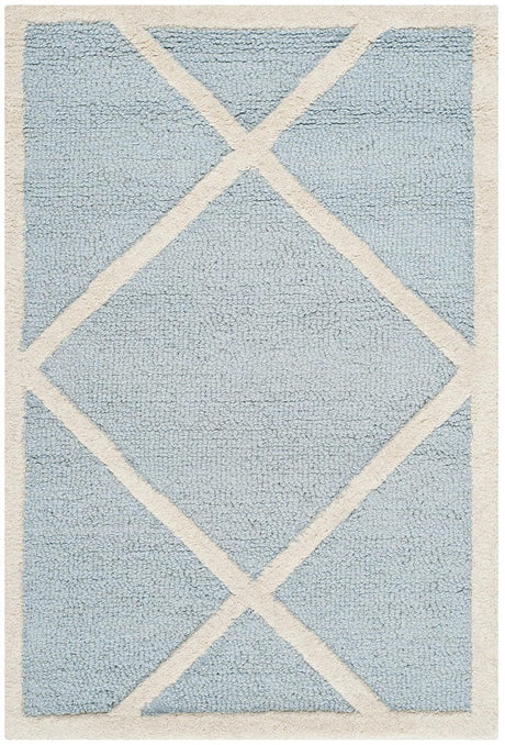 Safavieh Cambridge Cam136A Light Blue / Ivory Rugs.