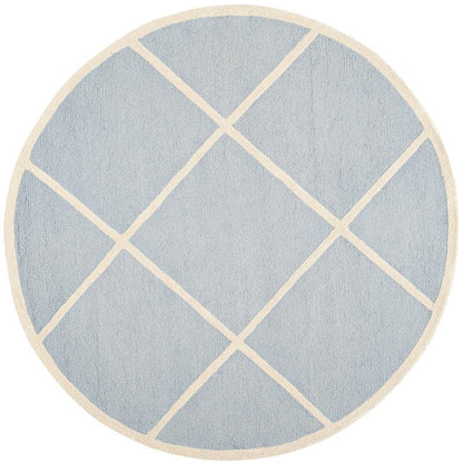 Safavieh Cambridge Cam136A Light Blue / Ivory Geometric Area Rug