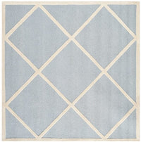 Safavieh Cambridge Cam136A Light Blue / Ivory Geometric Area Rug