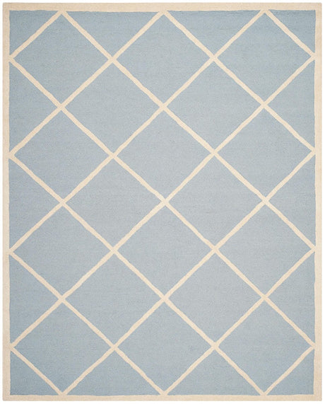 Safavieh Cambridge Cam136A Light Blue / Ivory Rugs.