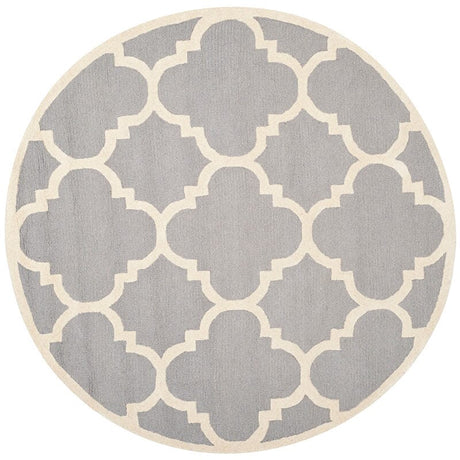 Safavieh Cambridge Cam140D Silver / Ivory Rugs.